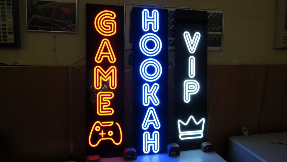 RGB LED неоновые вывески на заказ — изготовление | Неонсвит