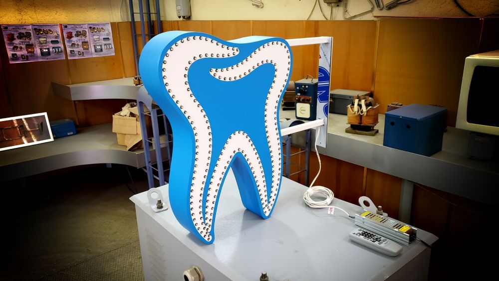 Светодиодный зуб для стоматологии
