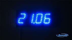 офисные настенные led часы